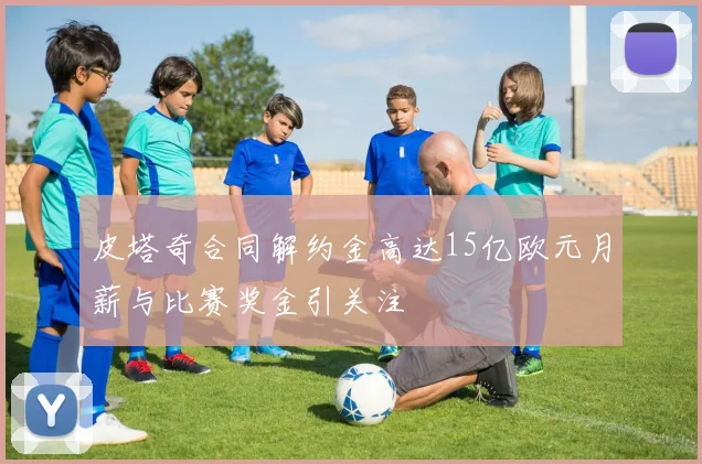 皮塔奇合同解约金高达15亿欧元月薪与比赛奖金引关注